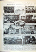 Old 1910 Parliament Denmark Spain France Norway Bulgaria Portugal Swi 20th