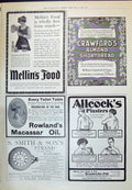 Antique Print 1910 Mellin'S Food Crawfords Shortbread Rowlands Oil Allcocks
