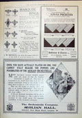 Antique Old Print 1910 Marquise Rings Robinson Cleaver Aeolian Hall London 20th