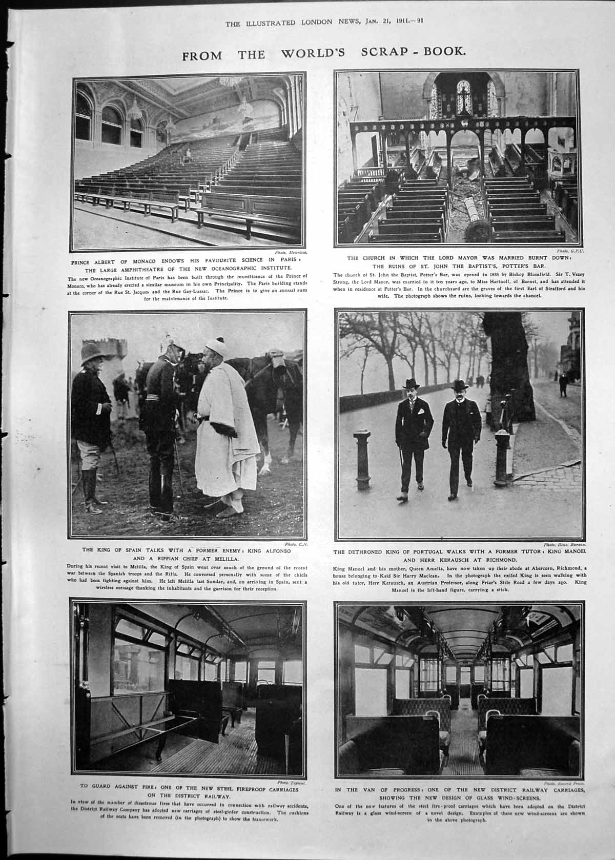 Old King Spain Talks Former Enemy Rembrandt'S The Moneychanger 1911 091RP 20th