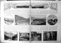 Old Print British Columbia Towns Fishing Flowers Countryside Damaged 1911 1104TP