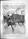 Print America'S Horse Racing Ice Things Learn Ski-Ing Side-Stepping 1911 121RP