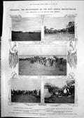 Old Print Development East Africa Magadi Soda Revolt Mexico Guerrilas 1911 125RP