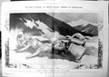 Old Winter Sports Bobbing Switzerland Bobsleigh Team Mountains 1911 130TP 20th