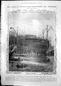 Old Print Launch London'S Super Dreadnought Thunderer Portraits 1911 153RP 20th