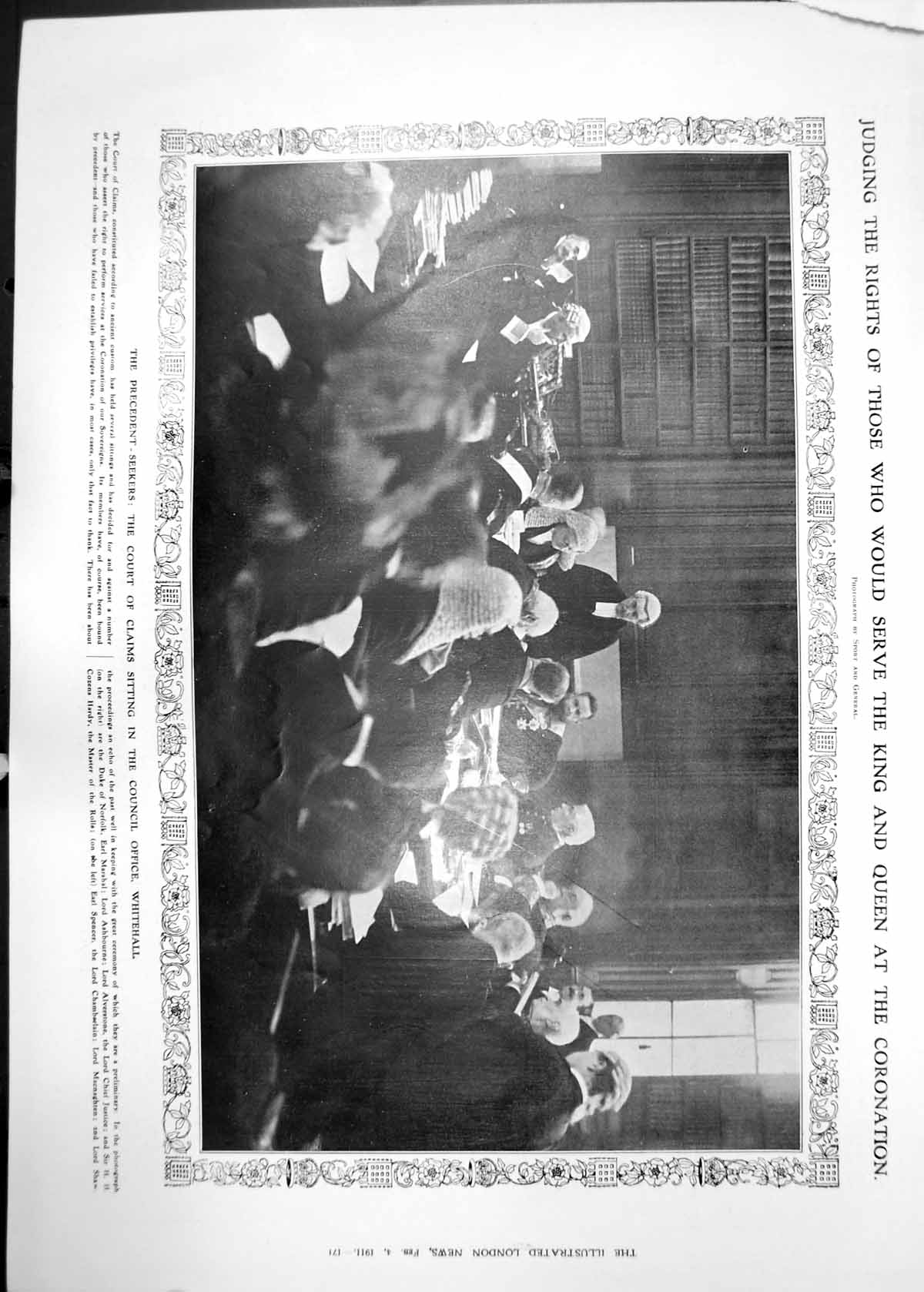 Print Those Serve King Queen Coronation Kafir Effigies Play Teheran 1911 171RP
