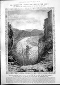 Old Print Wye River View Shakespeare Digging Portraits Faldetta 1911 341RP 20th