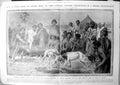 Old Moorish Fighting Sheep Butting Each Other Audience Tents 1911 388TP 20th