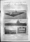Old Battle-Ship Forts Coast Defences Mounting Camel Zariba 1911 417RP 20th