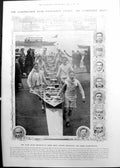 Old Cambridge Eight Portraits Speeds Music Performances London 1911 471RP 20th