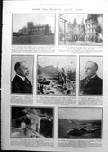 Old Print Fire Albany Roosevelt Dam Malta Finds Hypogaeum Teeth 1911 535RP 20th
