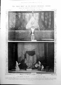 Print Blue Bird France Scenes Kingdom Past Palace Night Cretan Art 1911 543RP