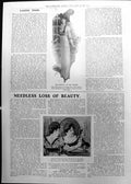Print Ladies Page Revival Bolero Jacket Spring Frock Antipon Advert 1911 626P