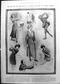 Old Male Female Golfers Stoke Poges Midsummer Night'S Dream 1911 655RP 20th
