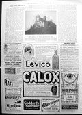 Old Pena Castle Cintra Adverts Levico Calox Koh-I-Noor Pencil 1911 670P 20th