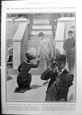 Old Print King Race-Meeting Her Highness Nawab Begum Bhopal Portraits 1911 677RP