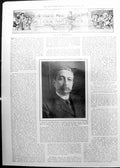 Print M. Henri Maurice Berteaux French War Minister Killed Aeroplane 1911 772P
