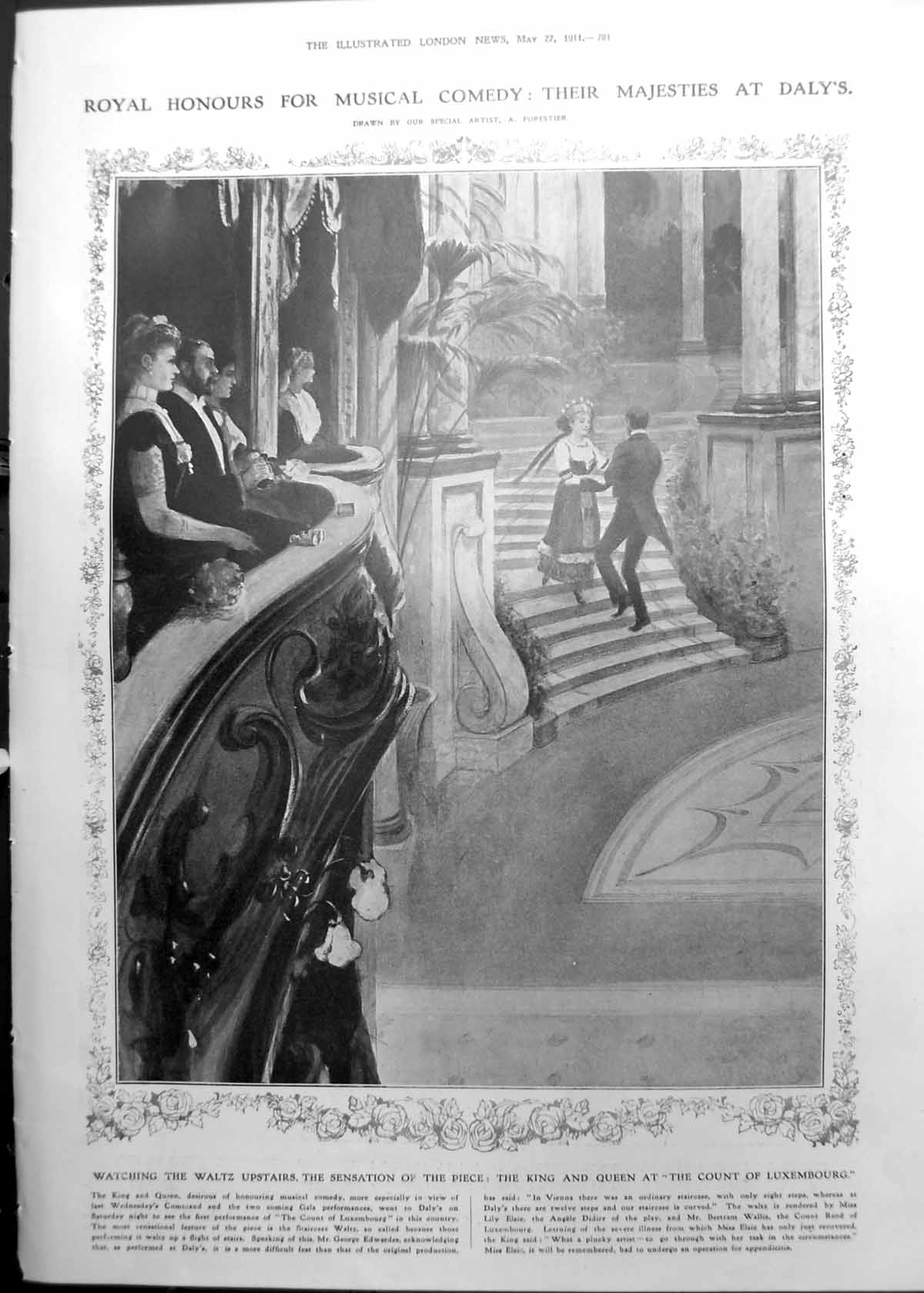 Old Their Majesties Daly'S A. Forestier Rebels Sultan Morocco 1911 781RP 20th