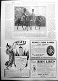 Old Print King George Busby His Majesty Duke Connaught Trooping Colour 1911 874P