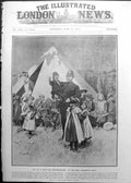 Old At Lost Children'S Tent Police Nurse Frederic De Harnen 1911 885P 20th