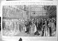 Print Knights Most Noble Order Garter Prince Wales Receive Damaged 1911 906TP