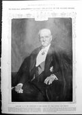 Print Field-Marshal Earl Roberts Portrait Coronation Train Bearers 1911 987RP