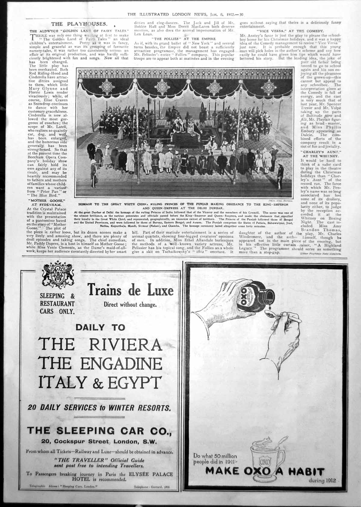 Old Ruling Princes Punjab King Emperor Queen Empress Delhi Durbar 1912 20th