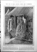Old Print Durbar Visitors Royal Function Implements Stone Age Graves 1912 20th