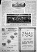 Old Print King Queen Stay Home W Smith Henley Royal Carriage Ascot 1912 20th