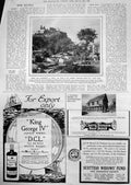 Old Aerial Coal Transport China 1100 Tons Day 14 Miles Wire Rope 1912