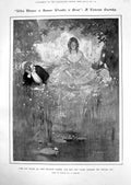Antique Old Print Courtship J Skelton King Henry V111 Whitehall Palace 1912