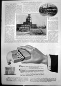Old Print Driving First Pile New Marine Station Dover Ferro Concrete Piles 1912