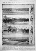 Old Training Russias Army Bear Hunters Ice Yachting Ski Runner 1912 20th