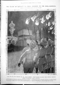 Old Torch Bearers Honour King Emperor Calcutta Moon Lunar Plain 1912 20th