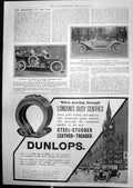 Antique Print New French Car 12 - 14 Hp Schneider D Sakers Talbot Car 1912