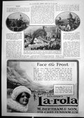 Old Print Carnival Nice Lion Big Game Hunter Mona Lisa Fish Bibendum 1912 20th