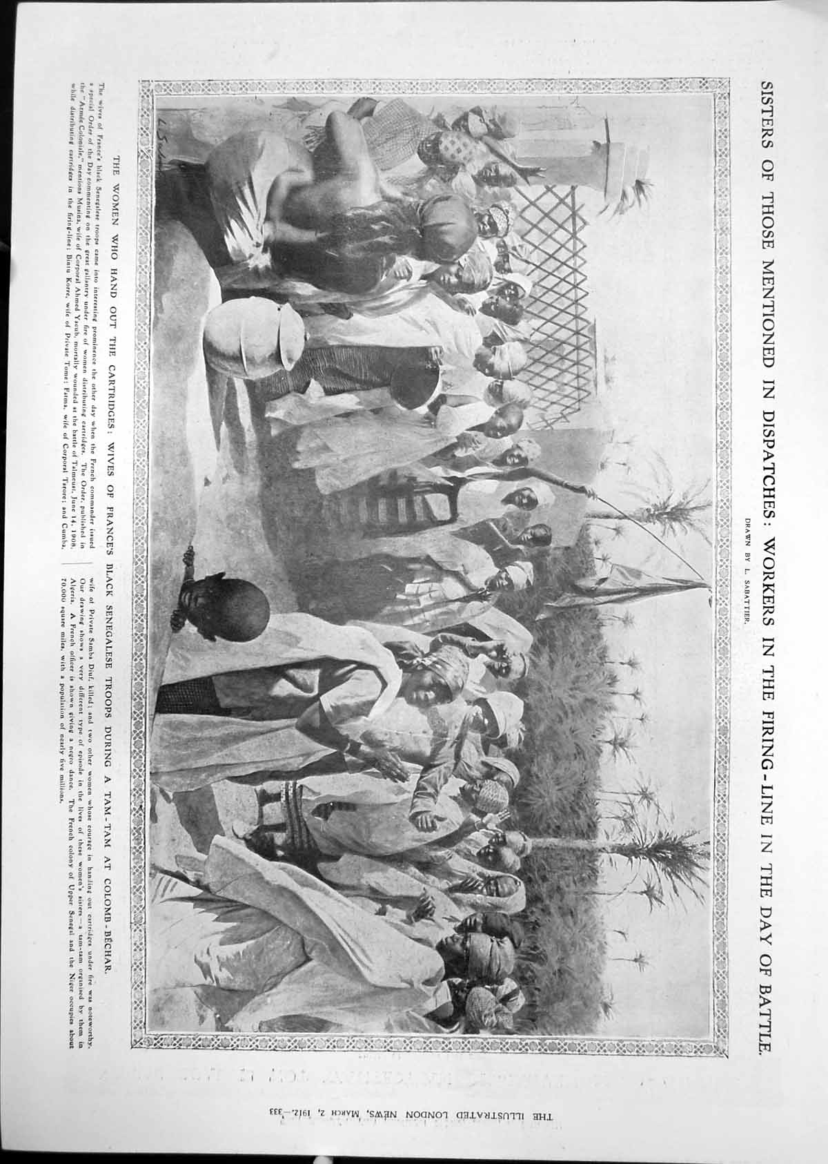 Old Wives Frances Senegalese Troops Bechar Motor Engine Selandia 1912 20th