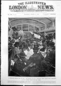 Antique Print Gurads Van Suburban Train Passengers Coal Strike 1912 Damaged
