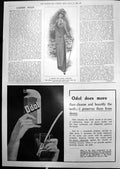Old Smart Out Door Costume Odol Cleans Teeth Preserves From Decay 1912 20th