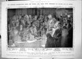 Old Print Easter Eve Russia Conclusion Lent Fast Pope Blessing Poor 1912 20th