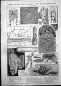 Old London Fourth Century Relics Roman City Nigeria Market Lokoja 1912 20th