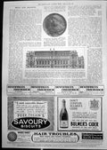Old Print Mural Plate King Edward Cannes Thames House H Q Oxo Lemco 1912 20th