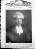 Antique Old Print Lord Mersey Head British Court Inquiry Loss Titanic 1912 20th