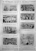 Old 70Th Birthday I L N Watsons Telegraph Newspaper Tax Nile Fish 1912