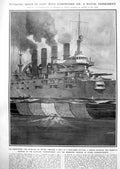 Old Compressed Air War Ships Bottom Funeral Frederick V111 Roskilde 1912