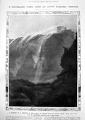 Antique Print Crater Mount Vesuvius Inside Steam Gases Ashes Dust Wall 1912