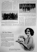 Print Feminine Spectators Race Course Heliopolis Civilian Police Uniforms1912