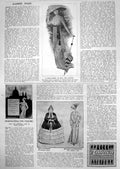 Old Race Gown Silk Chiffon Perfecting Figure Antipon Slenderness 1912 20th