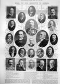 Old Print Honours List David Jones Henry Primrose Omens India Brahman House1912
