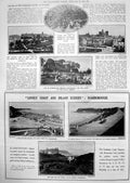 Old Spa Harrogate Royal Baths Tea House Scarborough Sands Resort 1912 20th